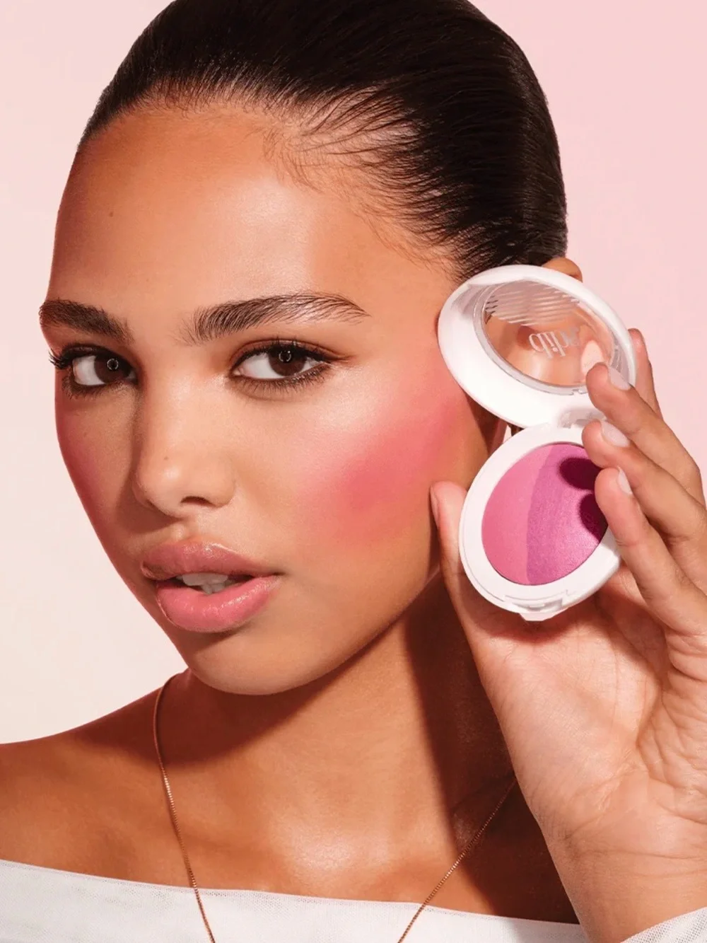Dibs Dual-Tone VIP Pink Blush Compact